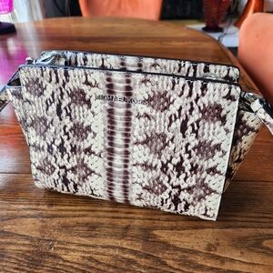 Michael Kors Snake Print Selma Bag